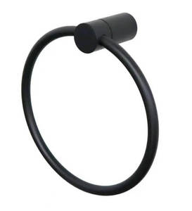 טבעת מגבת שחור מט STYLO