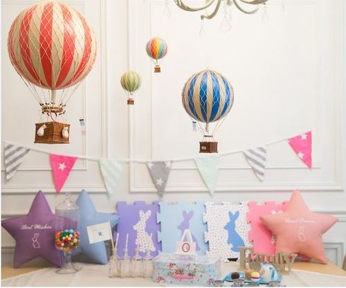  כדור פורח משבצות כחול ROYAL AERO Balloon 