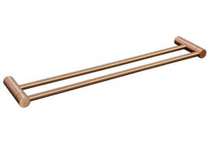 מוט מגבת כפול רוז גולד 60 ס”מ STYLO