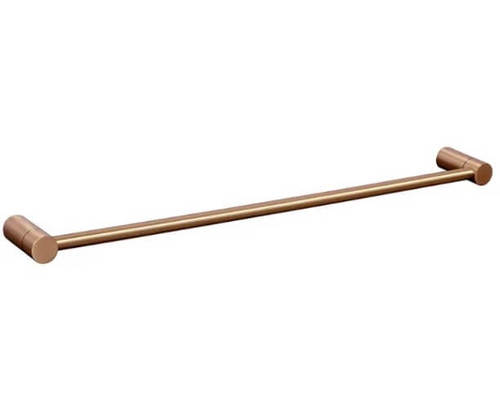 מוט מגבת בודד רוז גולד 80 ס”מ STYLO