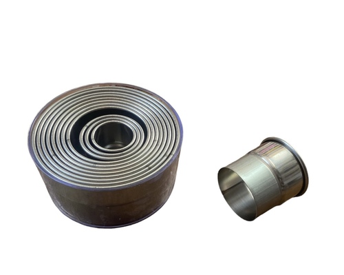 סט מקדים  חלק 12 גדלים נירוסטה Set of dough cutters