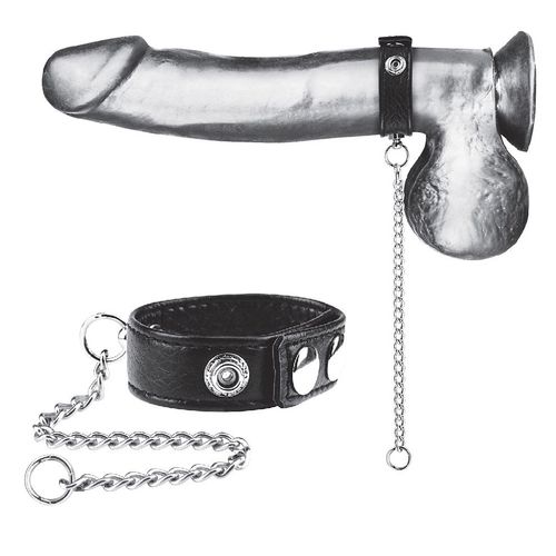 טבעת זקפה עם רצועת משיכה Snap Cockring