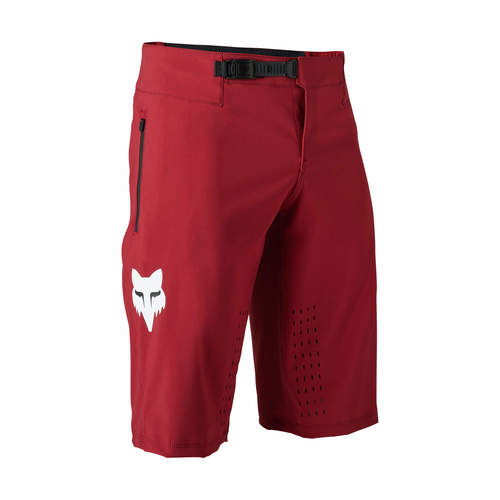 מכנס רכיבה קצר פוקס אדום - FOX RACING DEFEND SHORTS V23