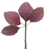עלים מלאכותים לשזירה, בצבע ורוד 200 יחידות