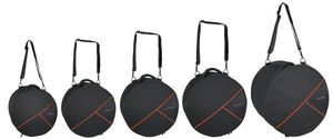 סט תיקים מרופד ואיכותי PREMIUM-231600 לתופים 5 חלקים 20" מבית GEWA (Germany)
