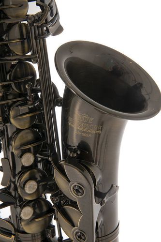 סקסופון אלט מצופה antique lacquered של המותג ROY BENSON AS-202A כולל תיק RB700611 מבית GEWA (Germany)