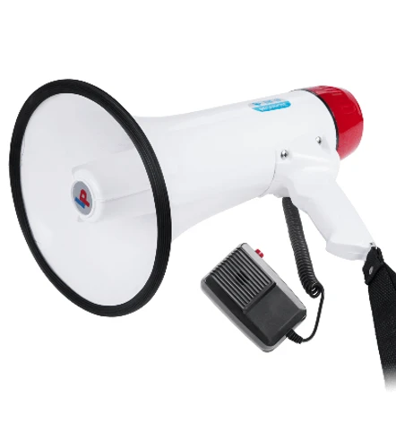 מגפון עוצמתי 25W עם אפשרות הקלטה