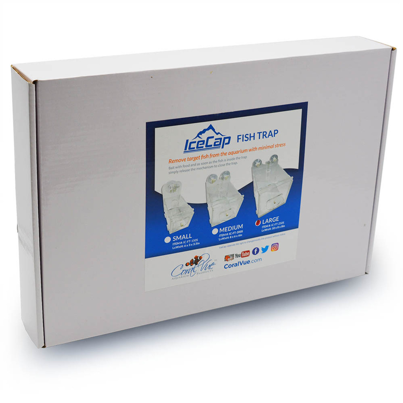 וייב ריף מלכודת לדגים קטנה WaveReef Fish Trap 250S