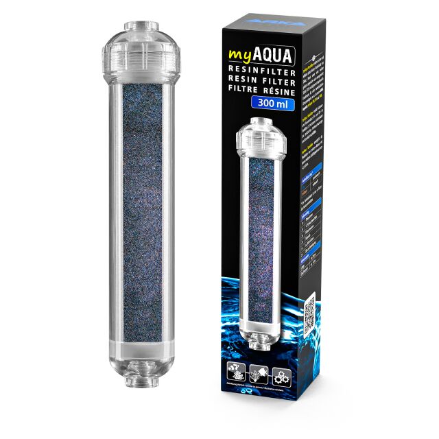 ארקה מחסנית שרף שקופה לאוסמוזה 300 מ"ל ARKA Resin Filter