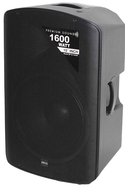 רמקול מוגבר 15", 1600WATT