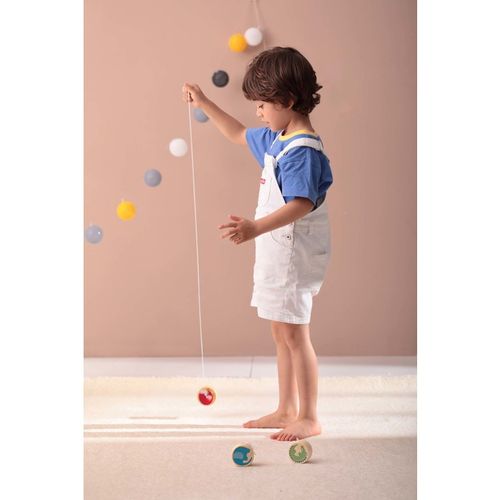 יו יו חיות מעץ 5.5 ס