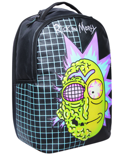 תיק RICK AND MORTY מוטציה/שחור