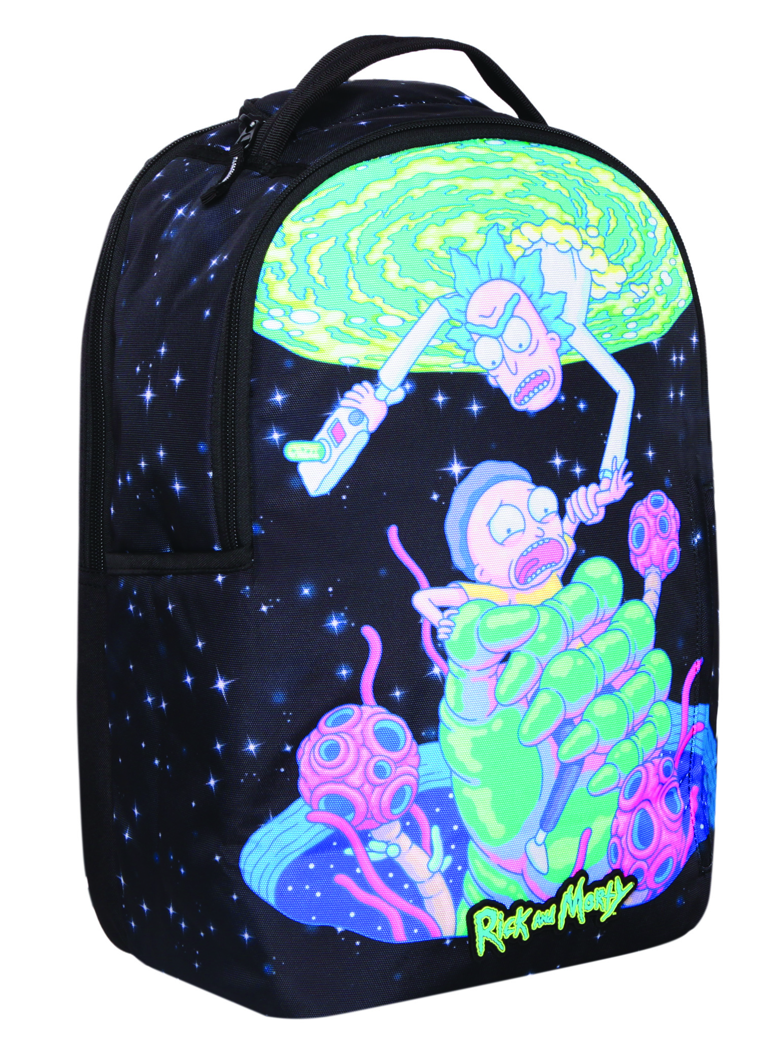 תיק RICK AND MORTY נופלים בחלל שחור