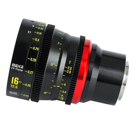 עדשת קולנוע Meike FF Prime Cine 16mm T2.5 רשמי