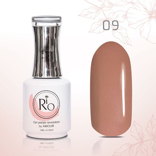 לק ג'ל ריו - Rio - 009
