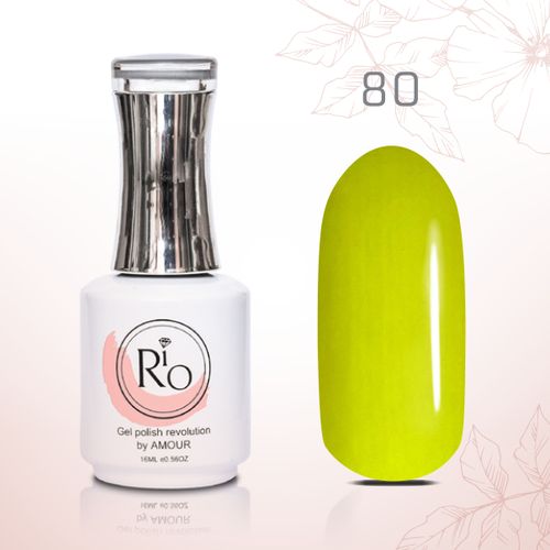 לק ג'ל ריו - Rio - 080