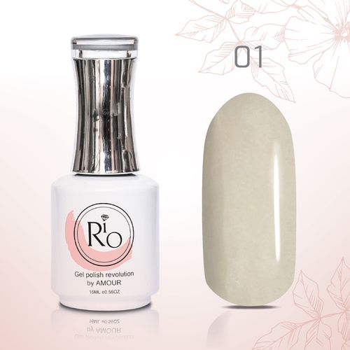 לק ג'ל ריו - Rio - 001