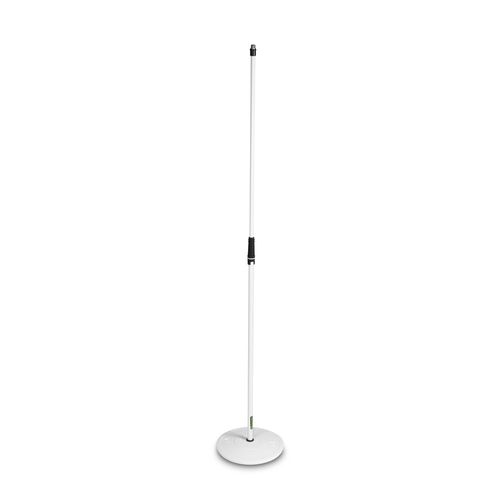 סטנד מיקרופון עם בסיס עגול גובה 1.60 מ' Gravity GMS 23 בצבע לבן