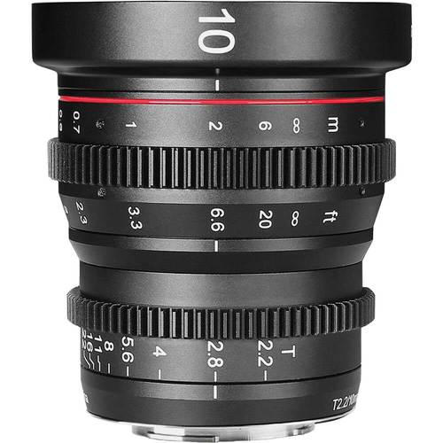 עדשת קולנוע Meike MFT Prime Cine 10mm T2.2 רשמי