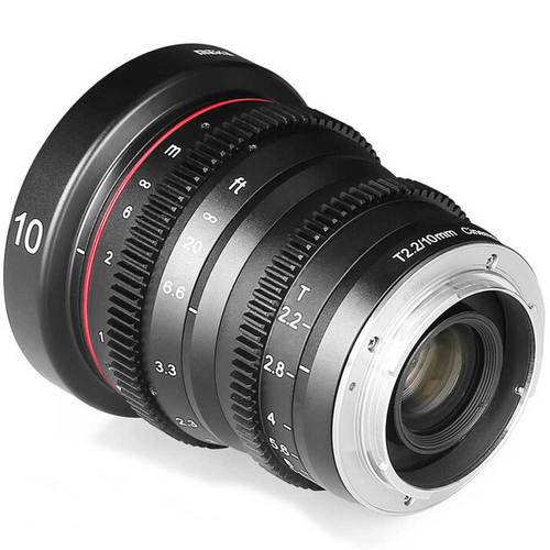 עדשת קולנוע Meike MFT Prime Cine 10mm T2.2 רשמי