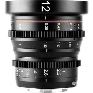 עדשת קולנוע Meike MFT Prime Cine 12mm T2.2 רשמי