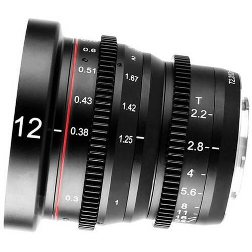 עדשת קולנוע Meike MFT Prime Cine 12mm T2.2 רשמי