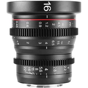 עדשת קולנוע Meike MFT Prime Cine 16mm T2.2 רשמי