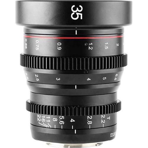 עדשת קולנוע Meike MFT Prime Cine 35mm T2.2 רשמי