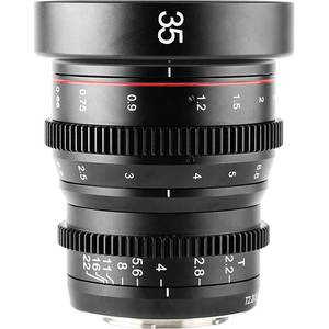 עדשת קולנוע Meike MFT Prime Cine 35mm T2.2 רשמי
