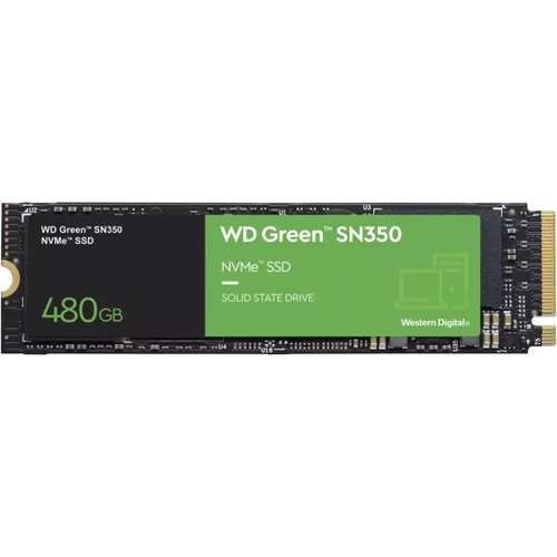 כונן Western Digital Green SN350 480GB SSD M.2 2280 PCIe NVMe WDS480G2G0C