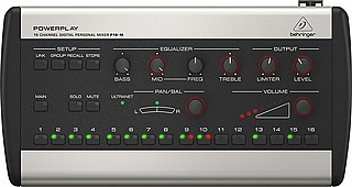 מיקסר מוניטור אישי Behringer P16-M דרך תשתית Ultranet