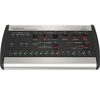 מיקסר מוניטור אישי Behringer P16-M דרך תשתית Ultranet