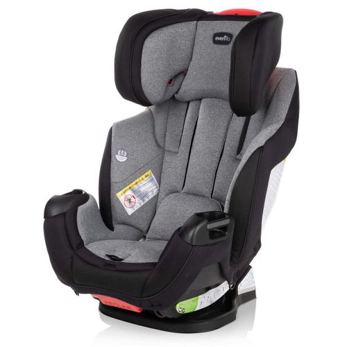 כיסא בטיחות משולב בוסטר 3 ב-1 Symphony DLX עם חיבור מערכת EasyClick - אפור/שחור Ashland Gray