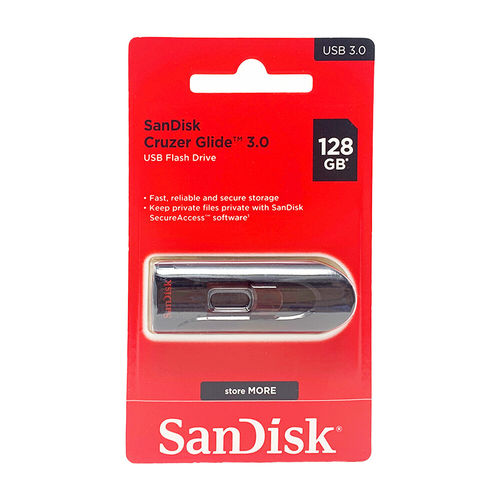 זכרון נייד SanDisk Cruzer Glide USB 3.0 128GB