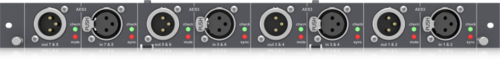 כרטיס AES/EBU IN 4 ו- AES/EBU OUT 4 דגם MIDAS DL-452