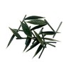 עלי פרי הדר לקישוט מרציפן Plastic decorative citrus leaves