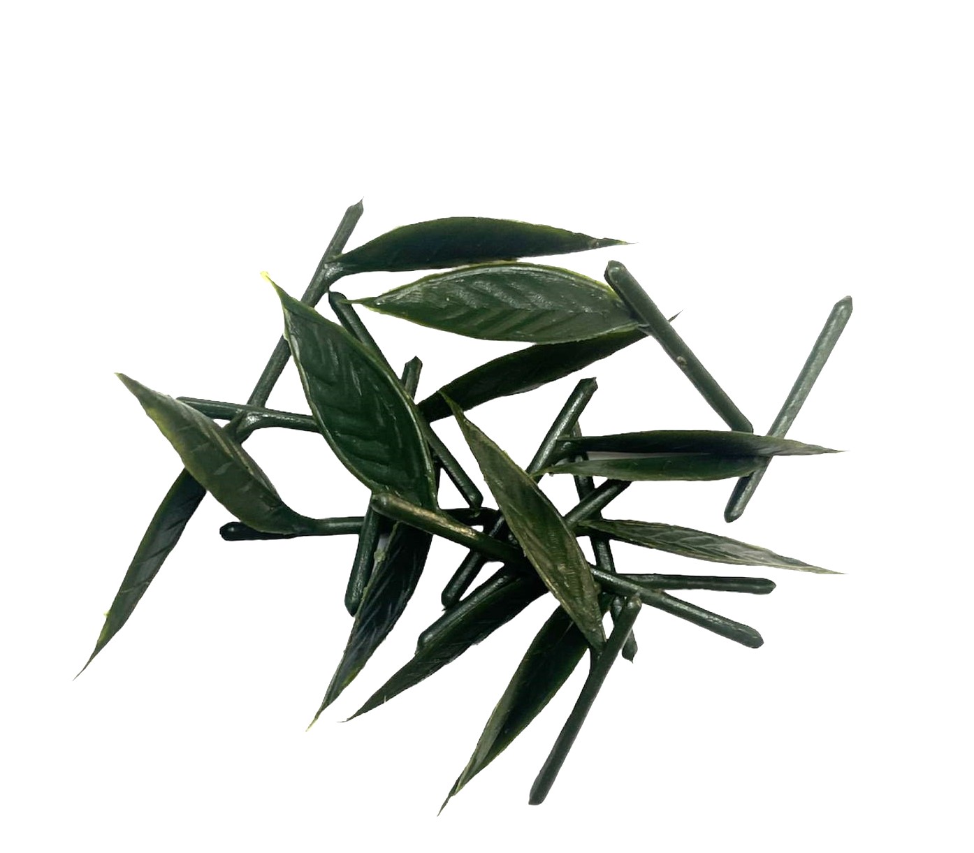 עלי פרי הדר לקישוט מרציפן Plastic decorative citrus leaves