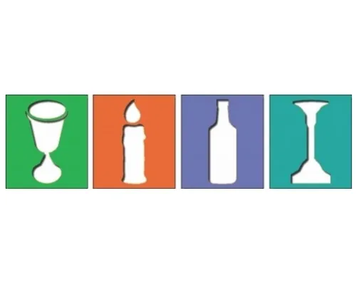 סט 4 שבלונות שבת