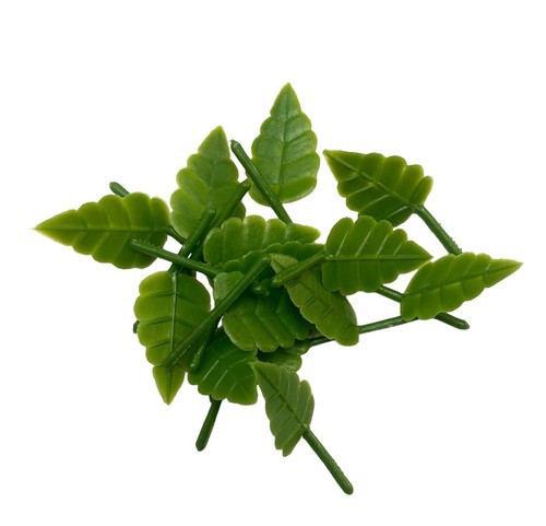 עלי פלסטיק תפוח עץ לקישוט מרציפן Plastic decorative apple leaves 
