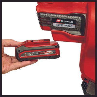 מפוח שואב \ גורס נטען  Einhell Venturro 18/210 איינהל