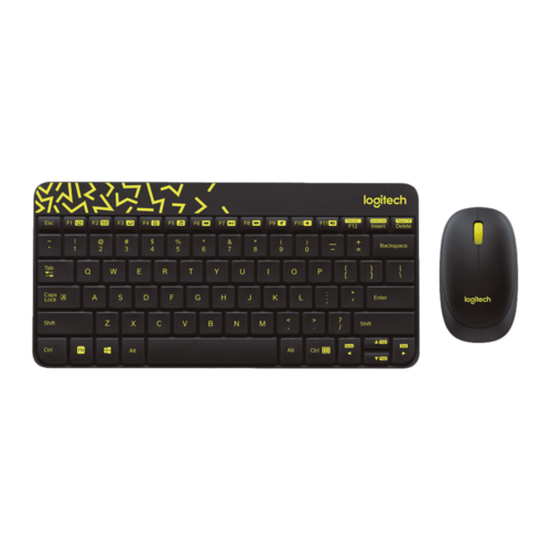 סט מקלדת ועכבר אלחוטיים Logitech MK240 Nano חסר