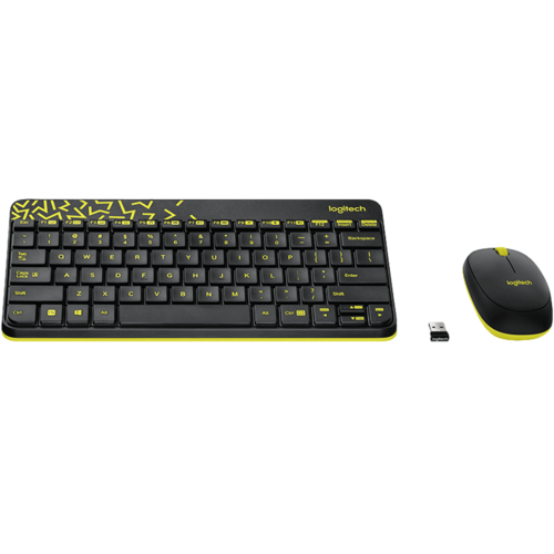 סט מקלדת ועכבר אלחוטיים Logitech MK240 Nano חסר