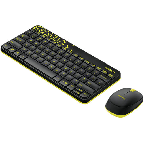 סט מקלדת ועכבר אלחוטיים Logitech MK240 Nano חסר