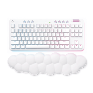 מקלדת גיימינג אלחוטית לבנה LOGITECH G715 Tenkeyless