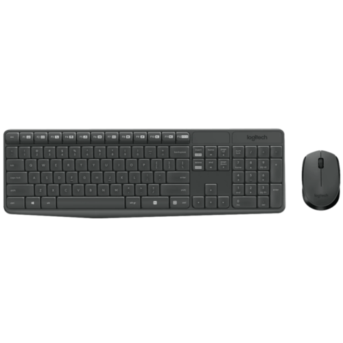 סט מקלדת ועכבר אלחוטיים Logitech MK235