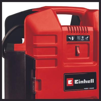 מדחס אוויר נייד נטען איינהל Einhell 36V  TE-AC 36/8 LI OF SET-S