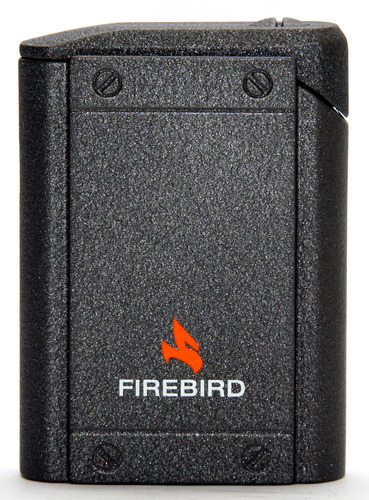 מצית טורבו שולחני קוליברי FIREBIRD ווילד קאט אפור