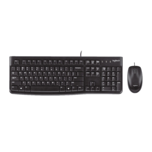 סט מקלדת ועכבר ברוסית Logitech Desktop Set MK120 Retail