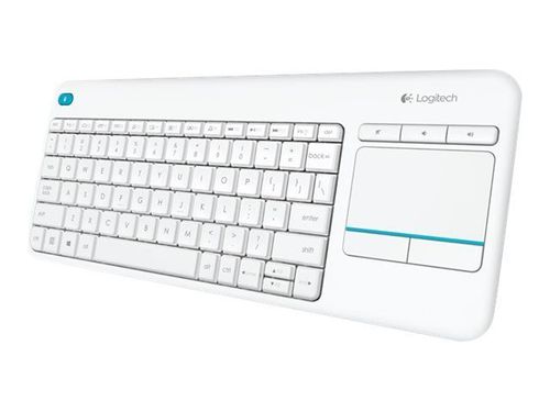 מקלדת אלחוטית Logitech Touch K400 Plus Retail לבן