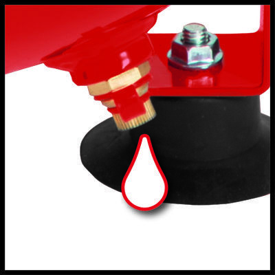 מדחס חבית 24 ליטר מושתק מנוע עליון איינהל Einhell